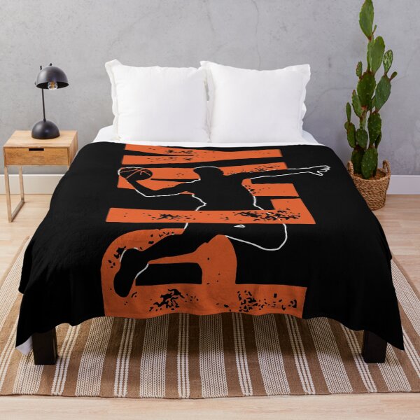 Item preview, Retro Dunk Basketball Player Silhouette Art designed and sold by BrownHorse90s.