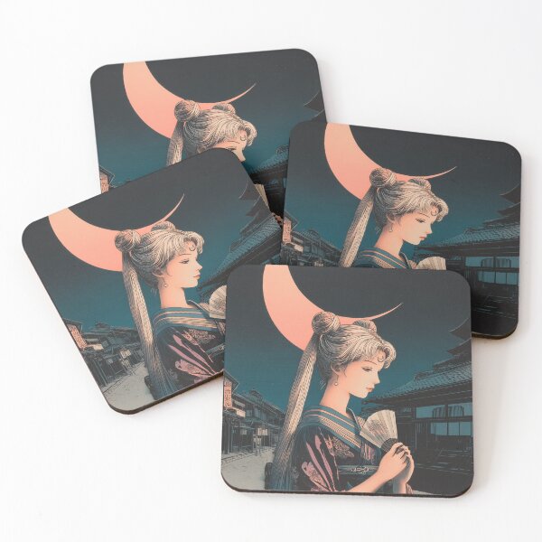 Item preview, Tsuki No Usagi Ukiyo-e: Crescent Moon Night designed and sold by Visual Studio.