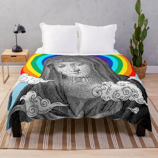 Item preview, Rainbow Aura Engraving Vintage Art designed and sold by katyako.