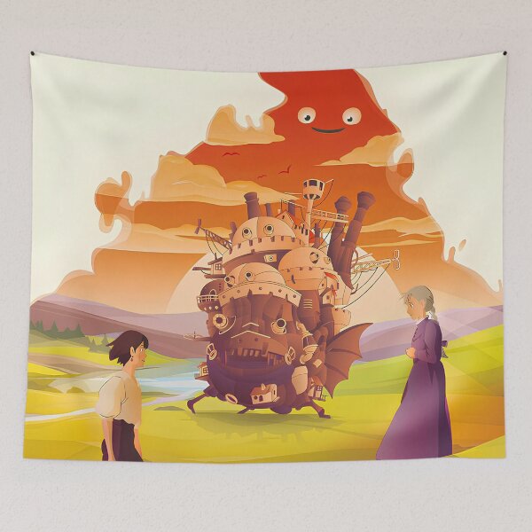 Item preview, Cute kawaii art love [[howlss]] moving -%[ghiblis]%-  aways  designed and sold by ITsdnelinn.