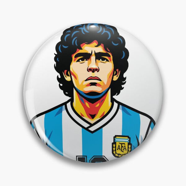 Item preview, Retrato del joven Diego Maradona - Argentina #10 designed and sold by PixelCatalyst.