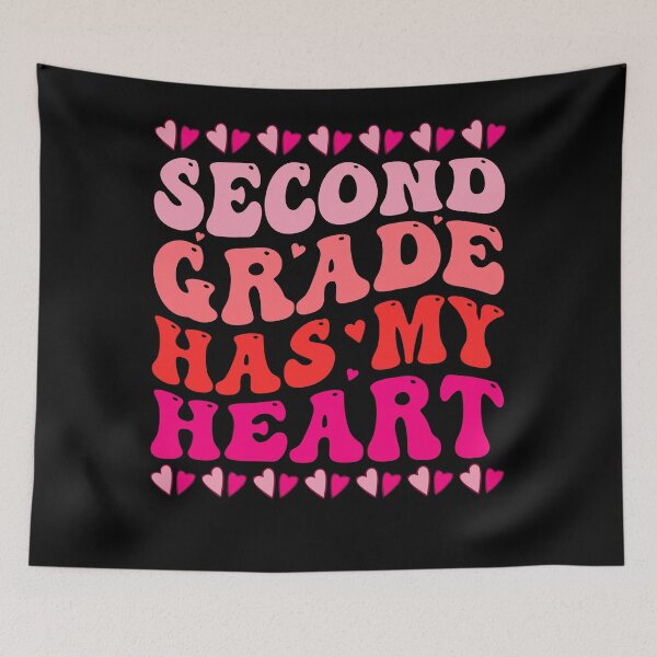 Item preview, Second Grade Has My Heart designed and sold by SiarheiYur.