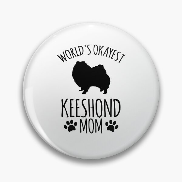 Item preview, Worlds Okayest Keeshond Mom - Dog Mom designed and sold by kindxinn.