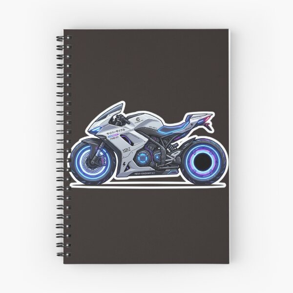 Item preview, Neo Tokyo Cyberpunk Futuristic Motorcycle HUD Sticker designed and sold by Neo Tokio.