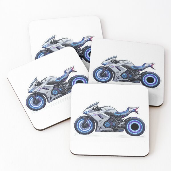 Item preview, Neo Tokyo Cyberpunk Futuristic Motorcycle HUD Sticker designed and sold by Neo Tokio.