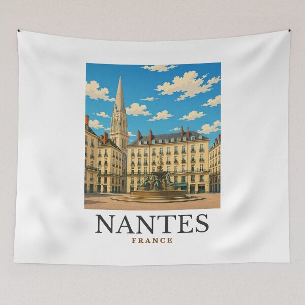 Item preview, Nantes - France designed and sold by GoodOldVintage.