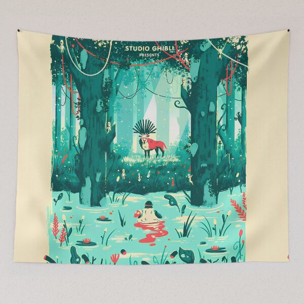 Item preview, Cute kawaii art spirits [[momomonoke]] hide -%[ghiblis]%-  aways  designed and sold by ITsdnelinn.