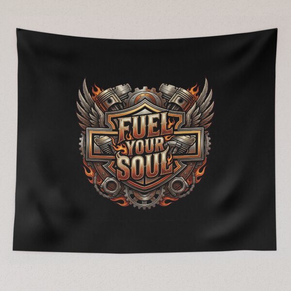 Item preview, Harley Davidson Fuel Your Soul Freedom On Wheels Design designed and sold by enzoade.