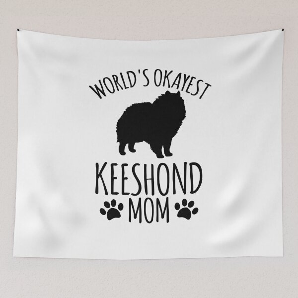 Item preview, Worlds Okayest Keeshond Mom - Dog Mom designed and sold by kindxinn.