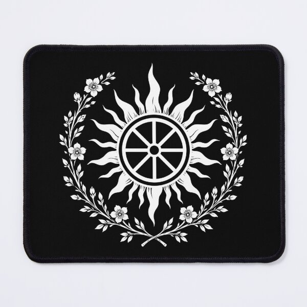 Item preview, Midsummer wheel sun with St. John's wort designed and sold by Christine Krahl.