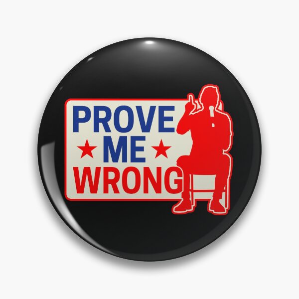 Item preview, Charlie Kirk: Prove me wrong designed and sold by TeeCodes.