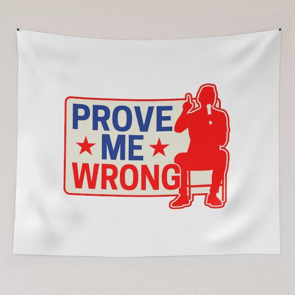 Item preview, Charlie Kirk: Prove me wrong designed and sold by TeeCodes.