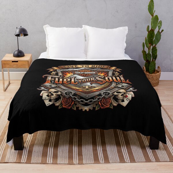 Item preview, Harley Davidson Fuel Your Soul Vintage Garage Inspired Artwork designed and sold by enzoade.