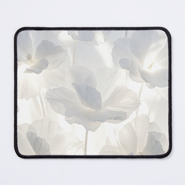 Item preview, Soft Close-up of Pale White Cream Flowers designed and sold by IntelliMindDesigns.