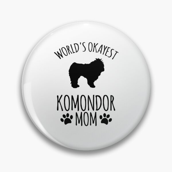 Item preview, Worlds Okayest Komondor Mom - Dog Mom designed and sold by kindxinn.