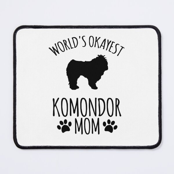 Item preview, Worlds Okayest Komondor Mom - Dog Mom designed and sold by kindxinn.