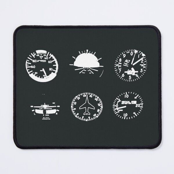 Item preview, Classic light aircraft dashboard white designed and sold by soitwouldseem.