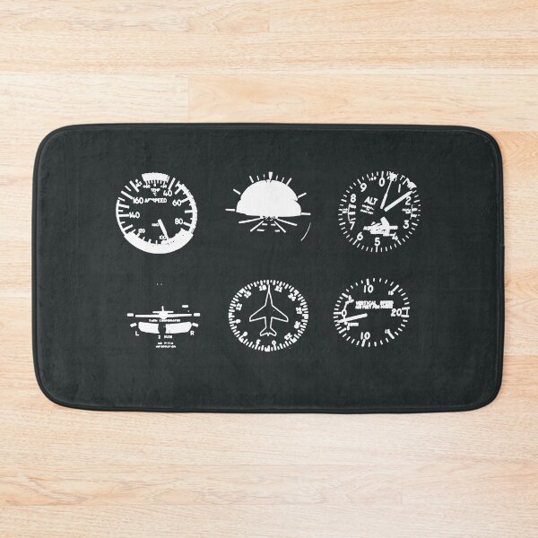 Item preview, Classic light aircraft dashboard white designed and sold by soitwouldseem.