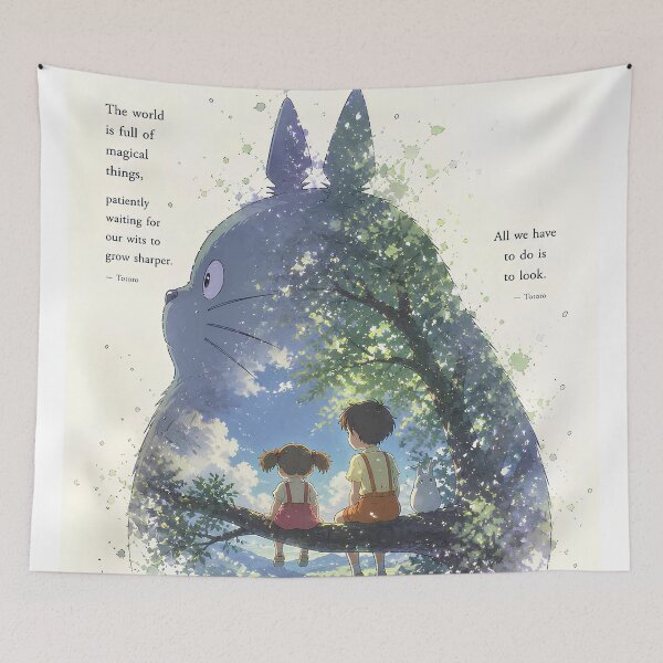 Item preview, Cute kawaii art girl [[tototoros]] playing -%[ghiblis]%- outside aways fun designed and sold by ITsdnelinn.