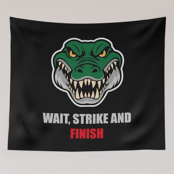 Item preview, BJJ Crocodile Submission Quote designed and sold by ElectroSphere46.