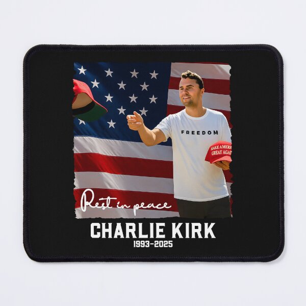 Item preview, Rest in peace Charlie Kirk designed and sold by TeeCodes.