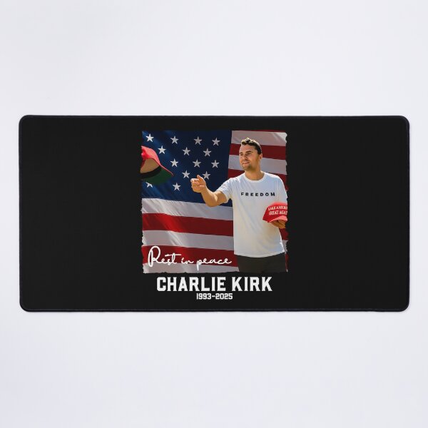 Item preview, Rest in peace Charlie Kirk designed and sold by TeeCodes.