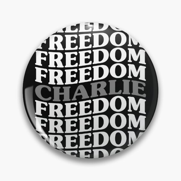 Item preview, FREEDOM CHARLIE KIRK designed and sold by TeeCodes.