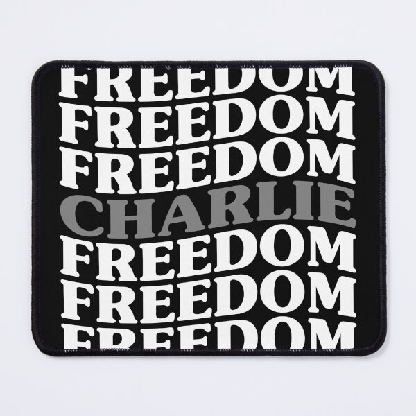 Item preview, FREEDOM CHARLIE KIRK designed and sold by TeeCodes.