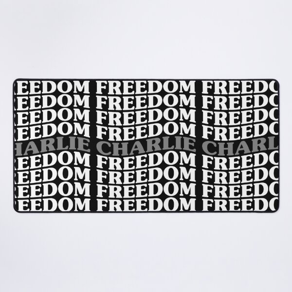 Item preview, FREEDOM CHARLIE KIRK designed and sold by TeeCodes.