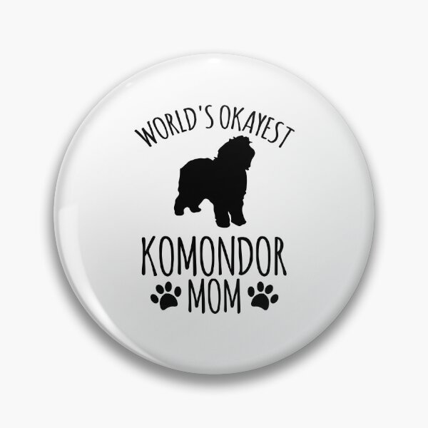 Item preview, Worlds Okayest Komondor Mom - Dog Mom designed and sold by kindxinn.