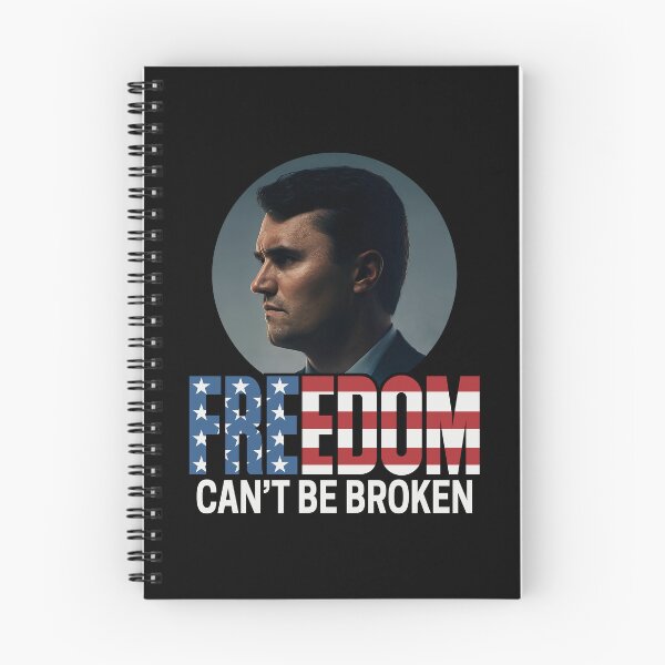 Item preview, Charlie Kirk: Freedom can't be broken designed and sold by TeeCodes.