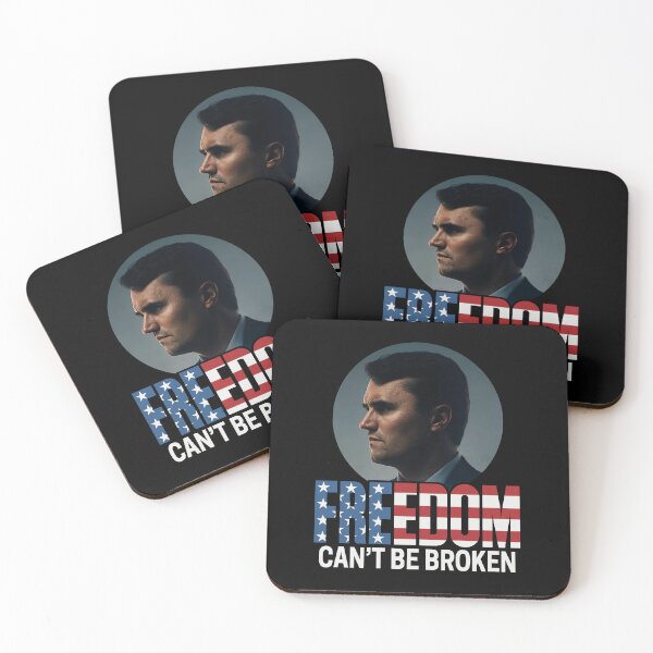 Item preview, Charlie Kirk: Freedom can't be broken designed and sold by TeeCodes.