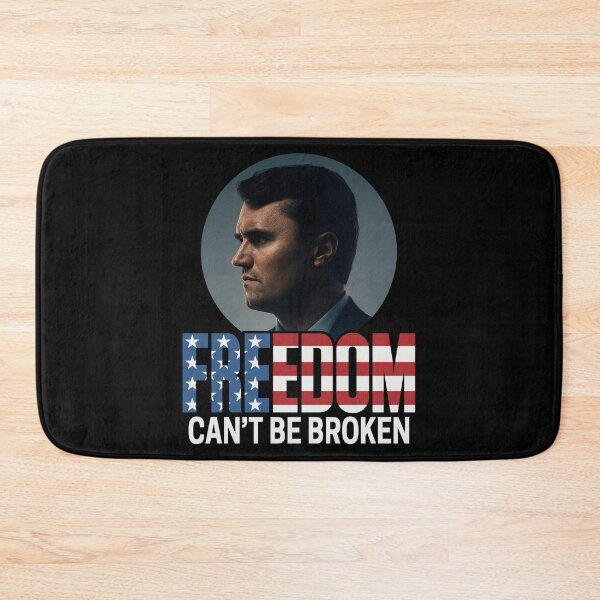 Item preview, Charlie Kirk: Freedom can't be broken designed and sold by TeeCodes.