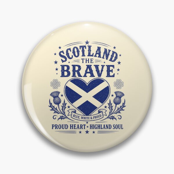 Item preview, Patriotic Scotland The Brave Proud Heart Highland Soul designed and sold by 89shirts.