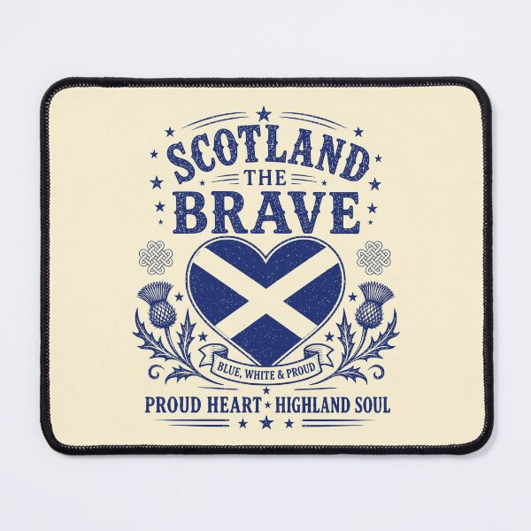 Item preview, Patriotic Scotland The Brave Proud Heart Highland Soul designed and sold by 89shirts.