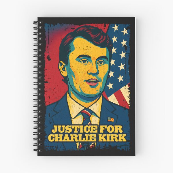 Item preview, JUSTICE FOR CHARLIE KIRK designed and sold by TeeCodes.