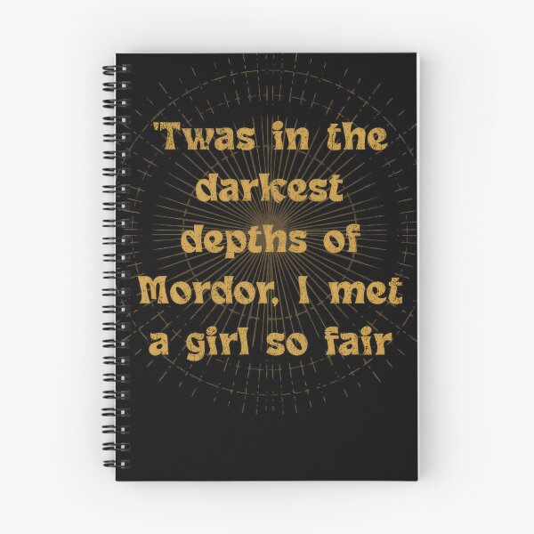 Item preview, Twas in the darkest depths of Mordor, I met a girl so fair #2559 designed and sold by aztra-art.