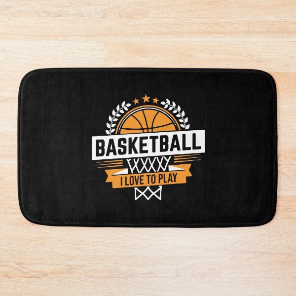 Item preview, Basketball I Love To Play Retro Emblem designed and sold by BrownHorse90s.