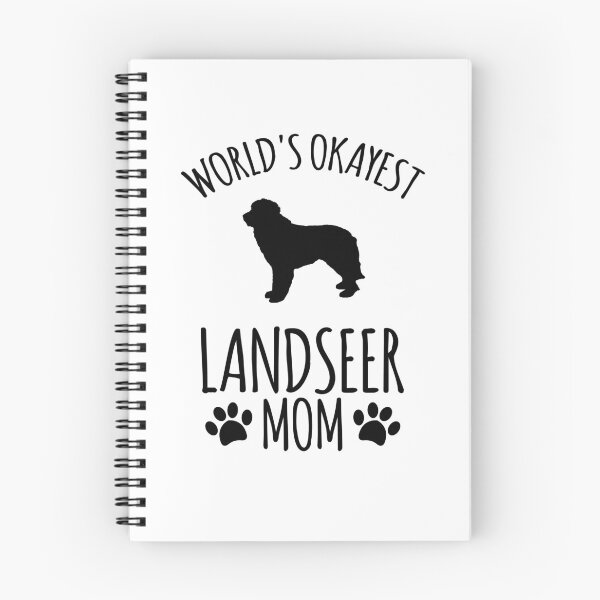 Item preview, Worlds Okayest Landseer Mom - Dog Mom designed and sold by kindxinn.