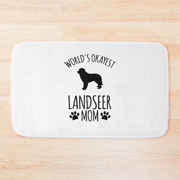 Item preview, Worlds Okayest Landseer Mom - Dog Mom designed and sold by kindxinn.