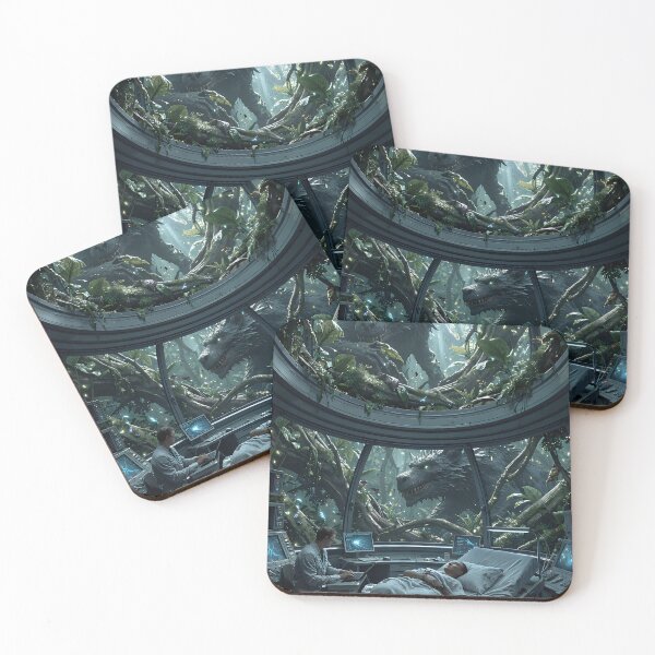 Item preview, Operational mystery in the jungle: Encounter with alien monsters designed and sold by VoidVeilStudio.