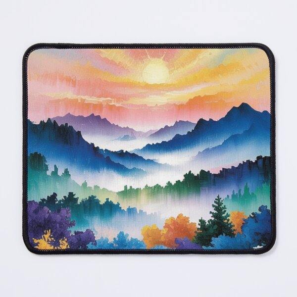 Item preview, Radiant Horizon Through the Colorful Forest designed and sold by NatArtSA.