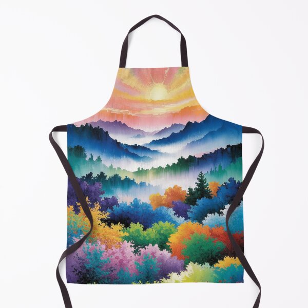 Item preview, Radiant Horizon Through the Colorful Forest designed and sold by NatArtSA.