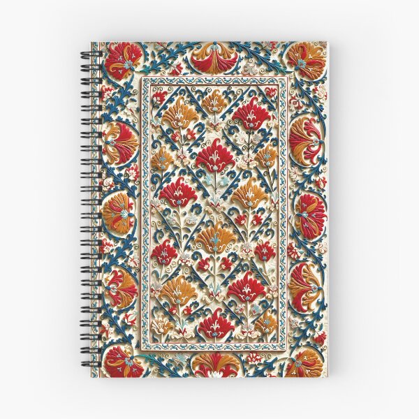 Item preview, Bokhara Nim Suzani Uzbekistan Embroidery  designed and sold by Vicky Brago-Mitchell®.