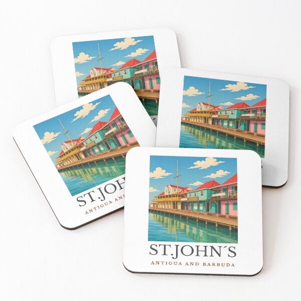 Item preview, St. John´s - Antigua and Barbuda designed and sold by GoodOldVintage.