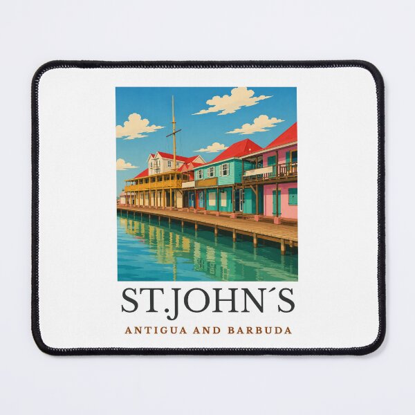 Item preview, St. John´s - Antigua and Barbuda designed and sold by GoodOldVintage.
