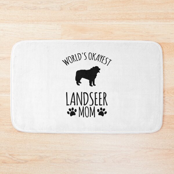 Item preview, Worlds Okayest Landseer Mom - Dog Mom designed and sold by kindxinn.