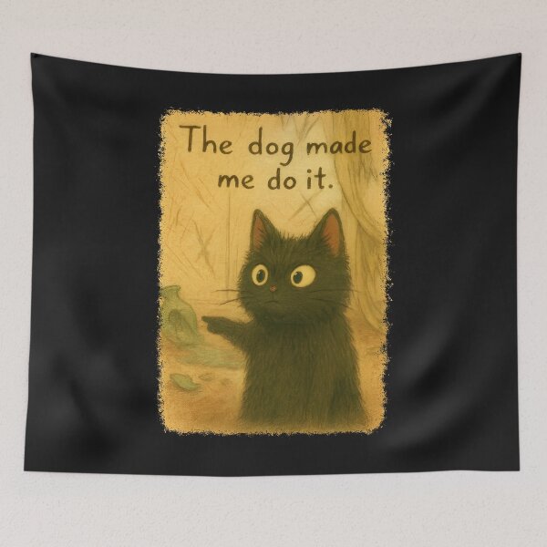 Item preview, The dog made me do it designed and sold by TeeCodes.