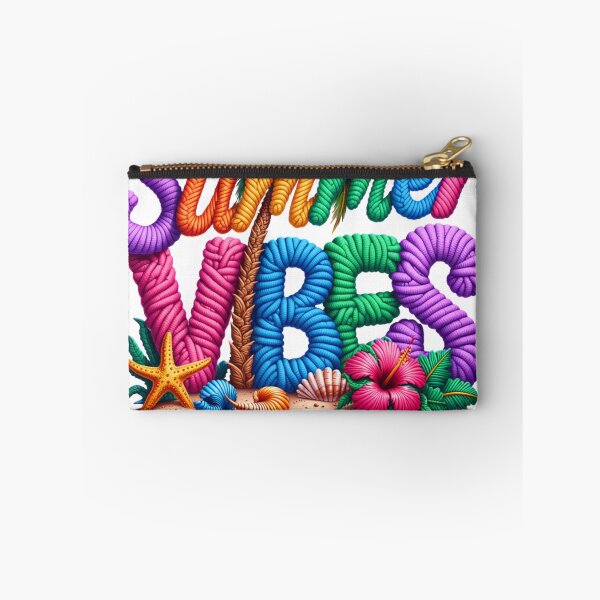 Item preview, Faux Yarn Summer Vibes Tropical Beach designed and sold by Eiwaprints.