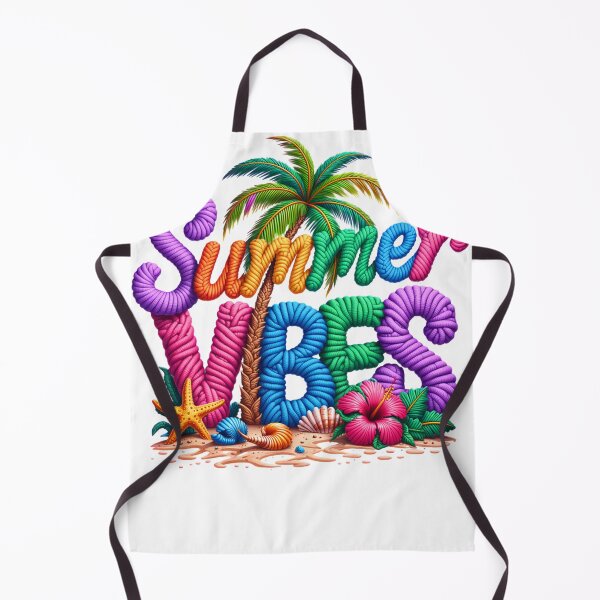 Item preview, Faux Yarn Summer Vibes Tropical Beach designed and sold by Eiwaprints.